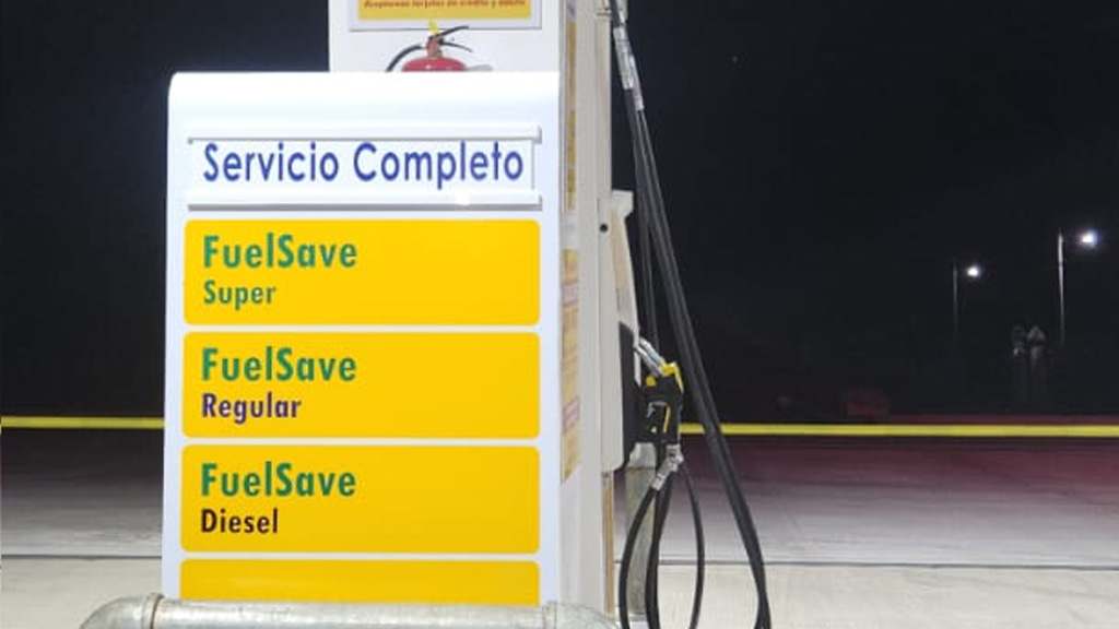 Señalización en estaciones de servicio