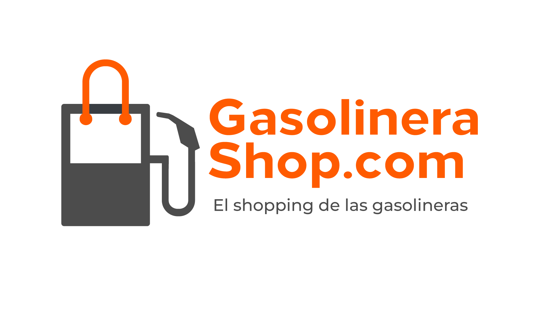 logotipo gasolinera shop
